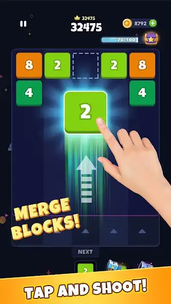 Play Happy Puzzle™ Shoot Block 2048  and enjoy Happy Puzzle™ Shoot Block 2048 with UptoPlay