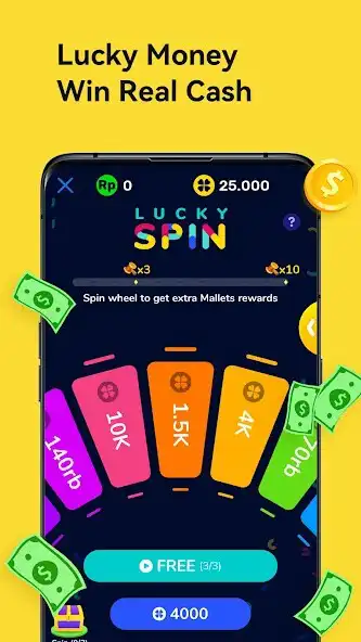 Play HappyReward: PlayEarn Rewards  and enjoy HappyReward: PlayEarn Rewards with UptoPlay