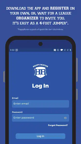 Play HappyRoster pickup sports app  and enjoy HappyRoster pickup sports app with UptoPlay
