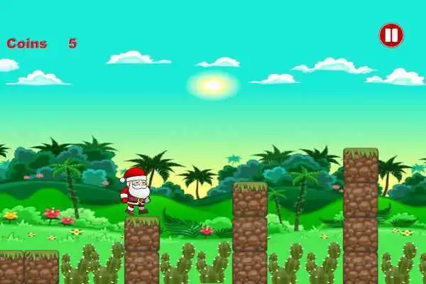 Play Happy Santa: Run Adventure 2017
