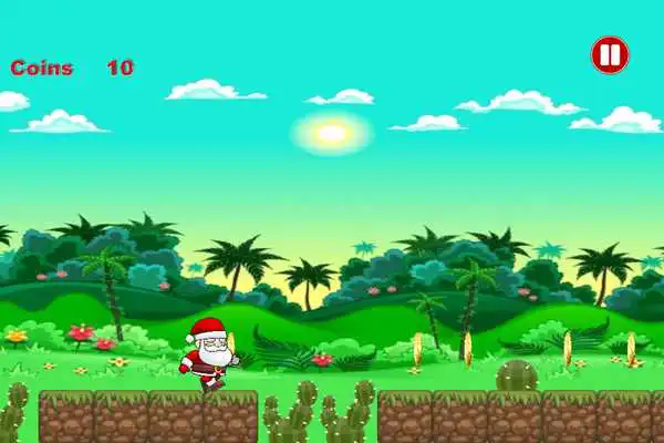 Play Happy Santa: Run Adventure 2017