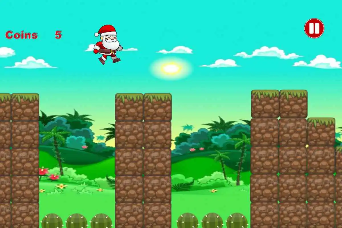Play Happy Santa: Run Adventure 2017