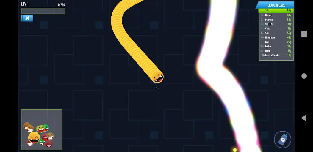 Play Happy Snakes  and enjoy Happy Snakes with UptoPlay