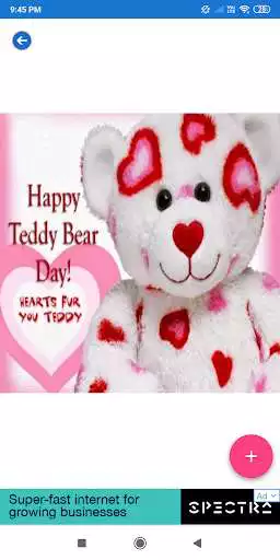 Play Happy Teddy Day:Greeting, Photo Frames, GIF Quotes as an online game Happy Teddy Day:Greeting, Photo Frames, GIF Quotes with UptoPlay