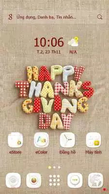 Play HappyThanksgiving eTheme Theme