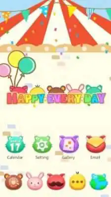 Play Happy time GO Launcher Theme Play Happy time GO Launcher Theme
