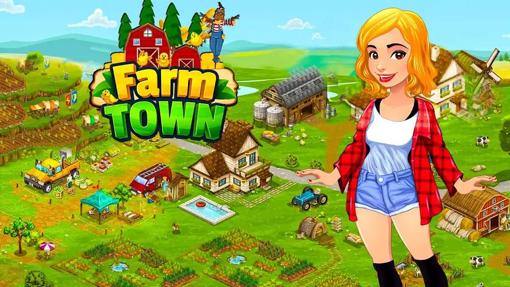 Play Happy Town Farm Offline  and enjoy Happy Town Farm Offline with UptoPlay