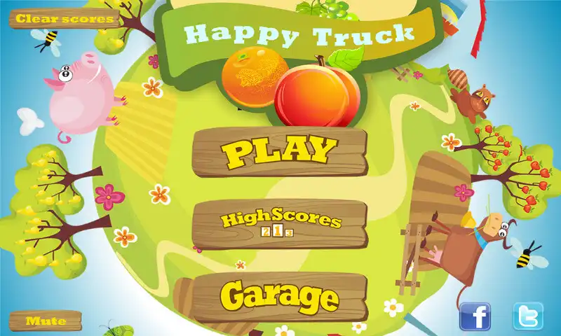 Play Happy Truck - physics  truck d  and enjoy Happy Truck - physics  truck d with UptoPlay