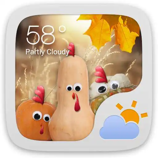 Play Happy Turkey Day GO Weather EX APK