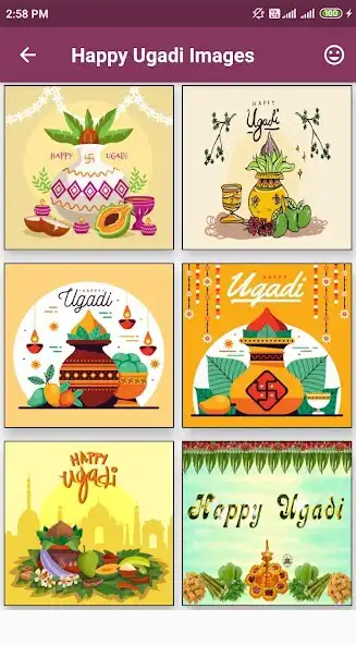 Play Happy Ugadi Photo Messages Images Card Wishes as an online game Happy Ugadi Photo Messages Images Card Wishes with UptoPlay