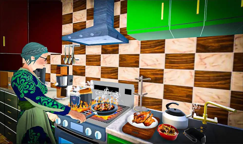 Play Happy Virtual Granny Family 3D  and enjoy Happy Virtual Granny Family 3D with UptoPlay