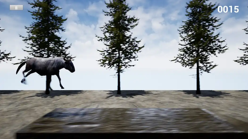 Play Happy wildebeest Simulator as an online game Happy wildebeest Simulator with UptoPlay
