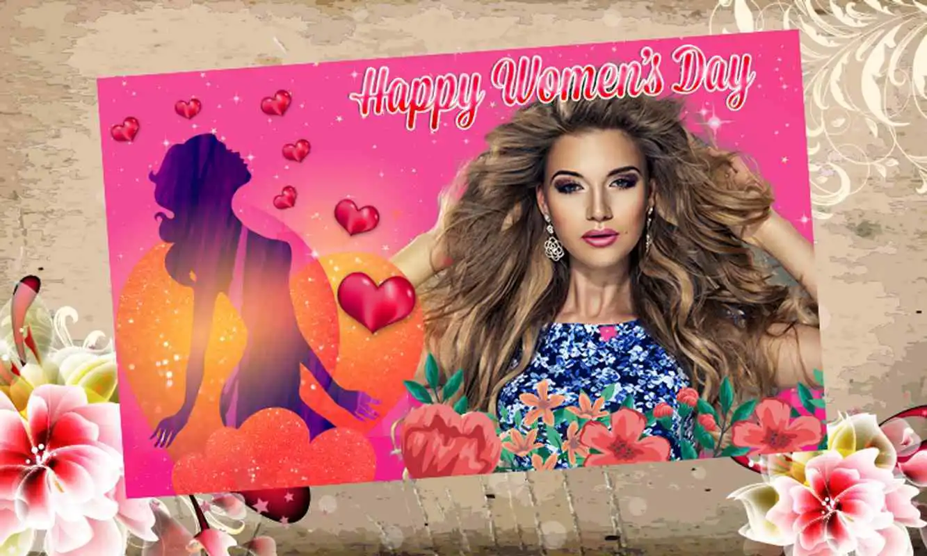Play Happy Womens Day Photo Frames