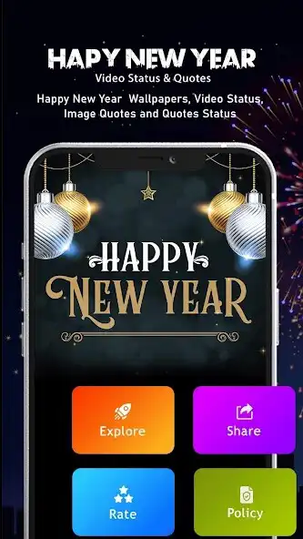 Play Happy Year: Videos  Quotes as an online game Happy Year: Videos  Quotes with UptoPlay