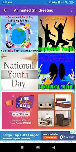 Play Happy Youth Day: Greetings, GIF Wishes, SMS Quotes  and enjoy Happy Youth Day: Greetings, GIF Wishes, SMS Quotes with UptoPlay