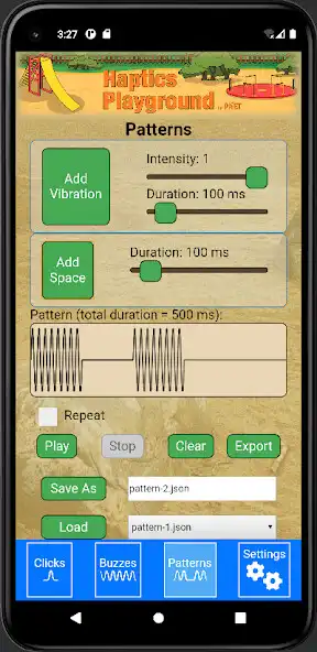Play Haptics Playground as an online game Haptics Playground with UptoPlay