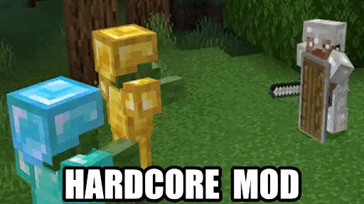 Play Hardcore Mode for Minecraft PE as an online game Hardcore Mode for Minecraft PE with UptoPlay