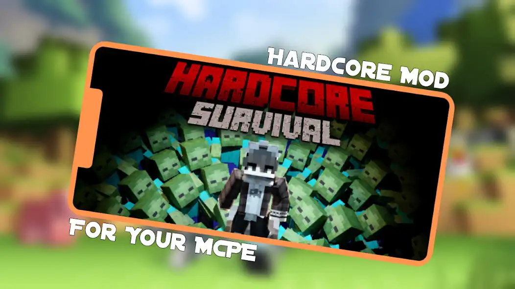 Play Hardcore Mod for MCPE as an online game Hardcore Mod for MCPE with UptoPlay
