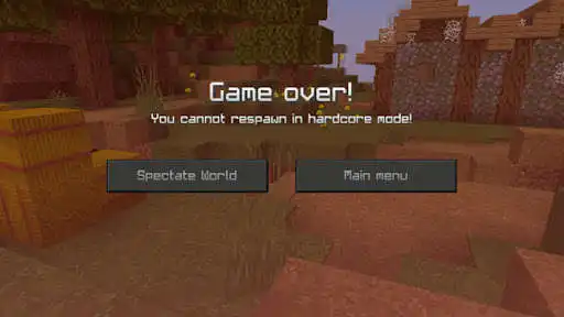 Play Hardcore Mod For Minecraft as an online game Hardcore Mod For Minecraft with UptoPlay
