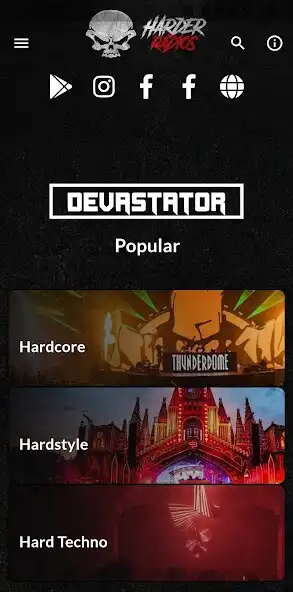 Play Harder Radios  and enjoy Harder Radios with UptoPlay