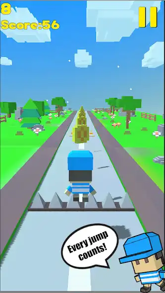 Play Hard Jump - Runner Game  and enjoy Hard Jump - Runner Game with UptoPlay