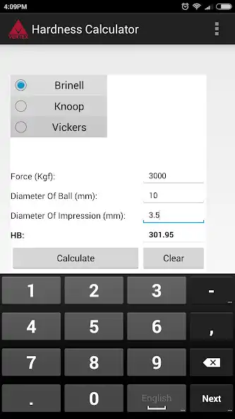 Play Hardness Calculator as an online game Hardness Calculator with UptoPlay