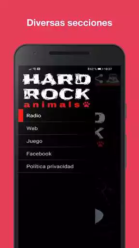 Play Hard Rock Animals as an online game Hard Rock Animals with UptoPlay