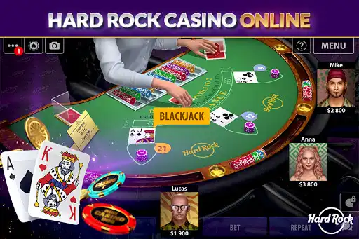 Play Hard Rock Blackjack  Casino  and enjoy Hard Rock Blackjack  Casino with UptoPlay