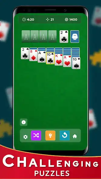 Play Hard Solitaire -Time Challenge  and enjoy Hard Solitaire -Time Challenge with UptoPlay