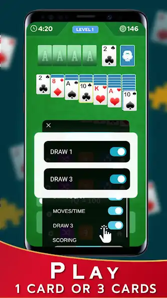 Play Hard Solitaire -Time Challenge as an online game Hard Solitaire -Time Challenge with UptoPlay
