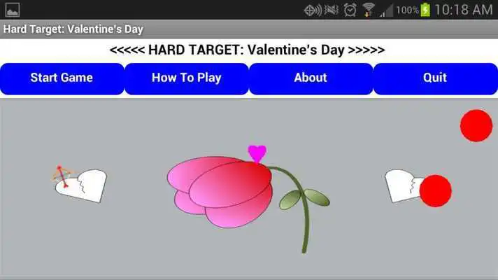 Play Hard Target Valentines