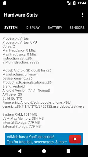 Play Hardware Stats  and enjoy Hardware Stats with UptoPlay