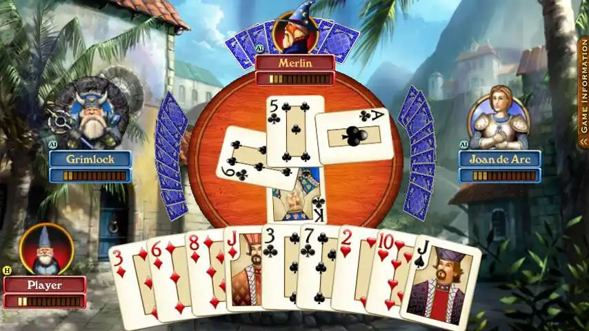 Play Hardwood Spades Pro  and enjoy Hardwood Spades Pro with UptoPlay