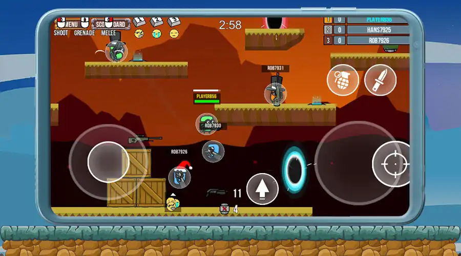 Play Hard Zone Defense as an online game Hard Zone Defense with UptoPlay