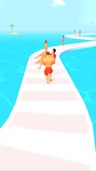 Play Harem run as an online game Harem run with UptoPlay