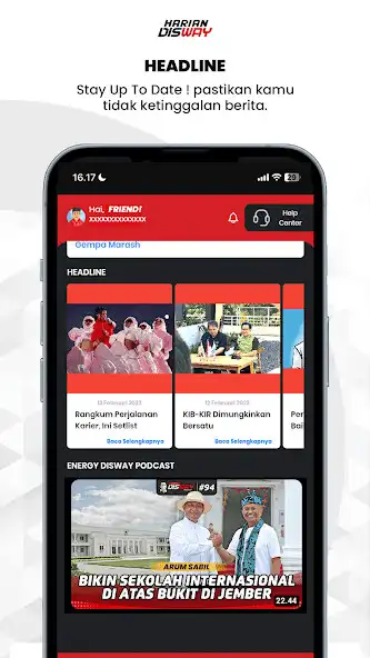 Play Harian Disway as an online game Harian Disway with UptoPlay