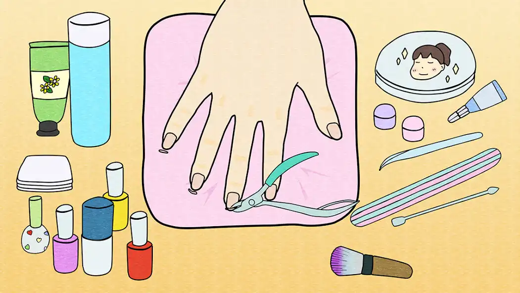 Play Haris Nail Salon as an online game Haris Nail Salon with UptoPlay