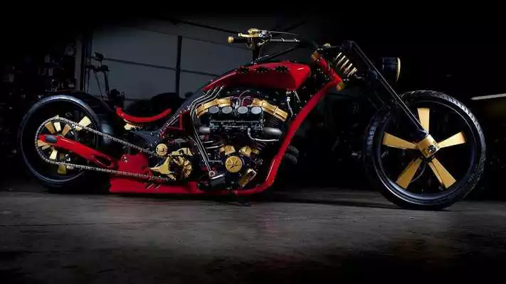 Play Harley Chopper Wallpaper