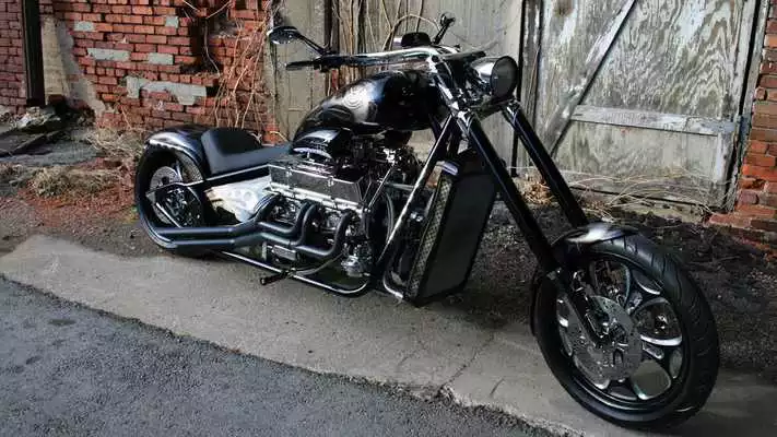 Play Harley Chopper Wallpaper