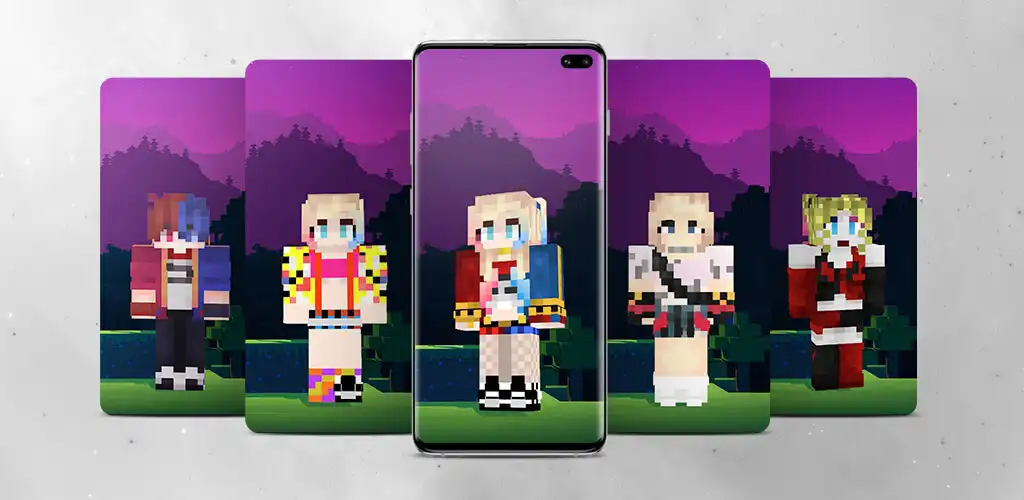 Play Harley Quinn Skin Minecraft  and enjoy Harley Quinn Skin Minecraft with UptoPlay