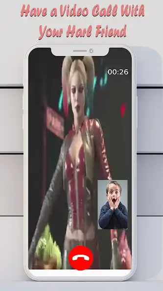 Play harl:video call prank as an online game harl:video call prank with UptoPlay