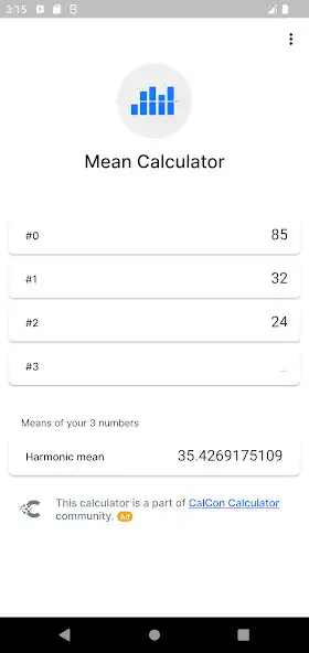 Play Harmonic Mean Calculator as an online game Harmonic Mean Calculator with UptoPlay