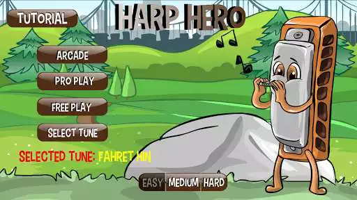 Play Harp Hero Light (harmonica)  and enjoy Harp Hero Light (harmonica) with UptoPlay
