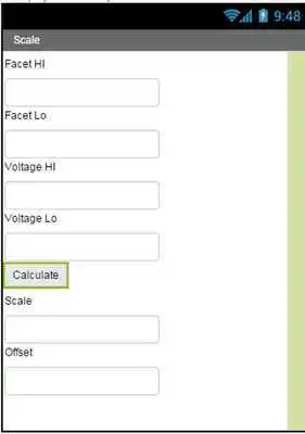 Play Harris Scale and Offset Calc