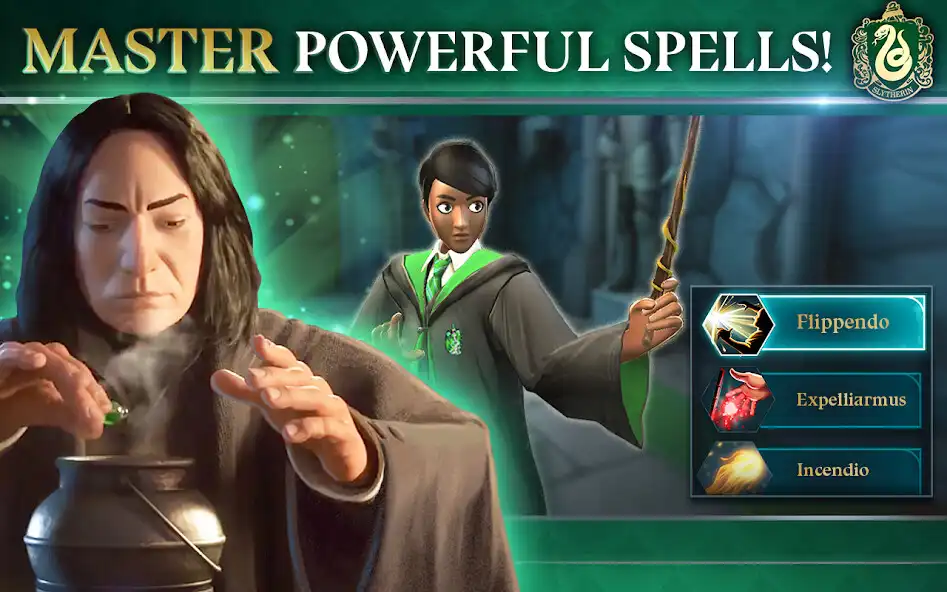 Play Harry Potter: Hogwarts Mystery as an online game Harry Potter: Hogwarts Mystery with UptoPlay