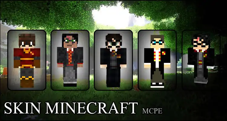 Play Harry Potter Skin Minecraft as an online game Harry Potter Skin Minecraft with UptoPlay