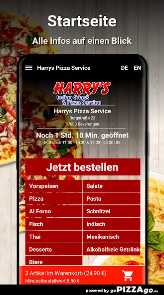 Play Harrys Pizza Service Beverunge as an online game Harrys Pizza Service Beverunge with UptoPlay