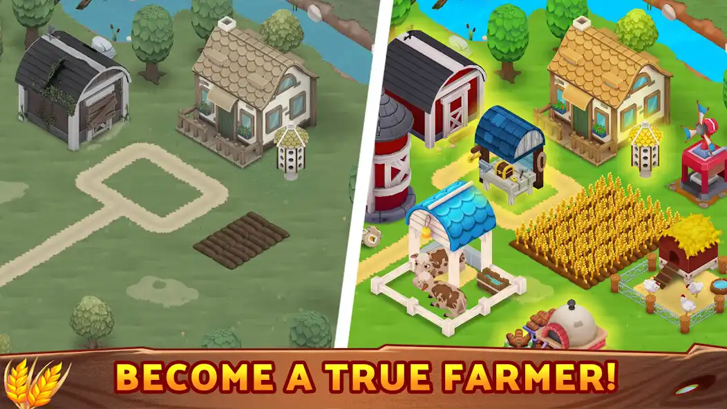 Play Harveston - Island in the Sky: The Farm Simulator as an online game Harveston - Island in the Sky: The Farm Simulator with UptoPlay