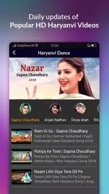 Play Haryanvi Dance - Sapna Dance Video