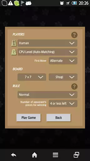 Play Hasami Shogi as an online game Hasami Shogi with UptoPlay